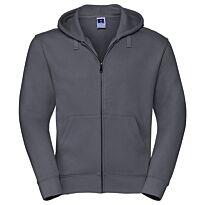 Authentic zipped hooded sweat