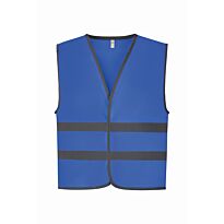 Hi-vis reflective border kids waistcoat