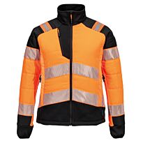Women’s PW3 Hi-vis hybrid baffle jacket