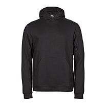 Athletic hooded sweatshirt