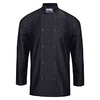 Denim chef's jacket