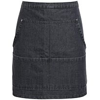 Jeans stitch denim waist apron