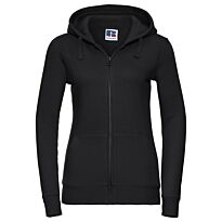 Women's authentic zipped hooded sweatshirt