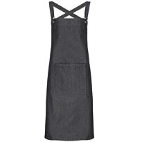 Cross back 'barista' bib apron