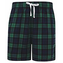 Tartan lounge shorts