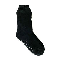 Adult sherpa socks with turndown
