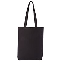 Recycled premium canvas ‘flat base’ shopper