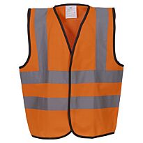 Kids hi-vis 2 b&b waistcoat