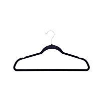 Velvet-effect coat hangers 25-pack