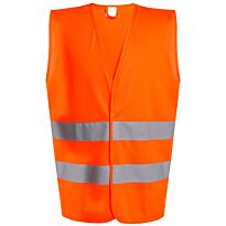Pro hi-vis two-band easy print vest