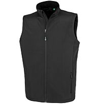 Men's recycled 2-layer printable softshell bodywarmer