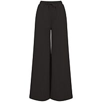 Women's sustainable fashion wide leg joggers