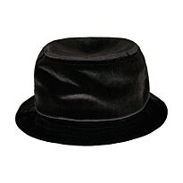 Velvet bucket hat
