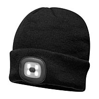 Beanie LED headlight USB rechargeable