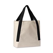 Dakota recycled contrast strap tote