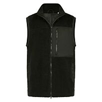 Recycled sherpa gilet