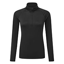Women's TriDri long sleeve performance ¼ zip