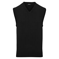 Sleeveless knitted sweater